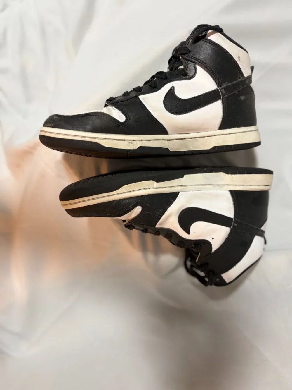 Nike Dunk High Panda Black White Sz 8